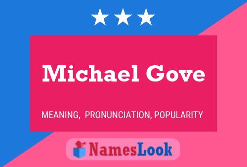 Pôster do nome Michael Gove