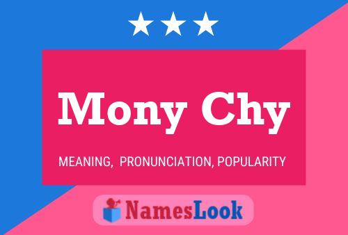 Pôster do nome Mony Chy