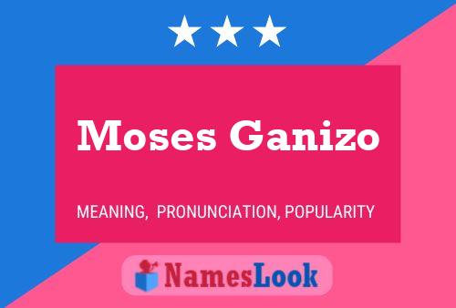 Pôster do nome Moses Ganizo