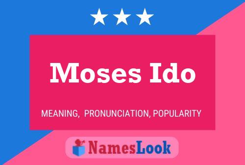 Pôster do nome Moses Ido