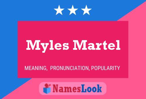 Pôster do nome Myles Martel