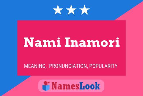 Pôster do nome Nami Inamori