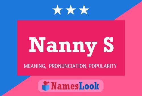 Pôster do nome Nanny S