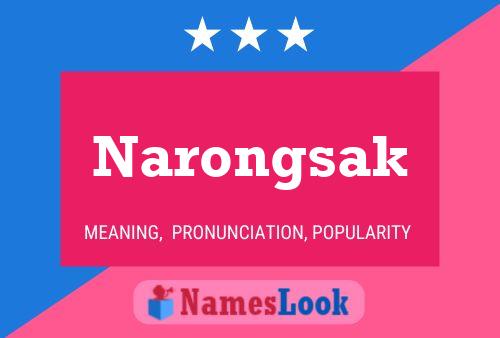 Pôster do nome Narongsak