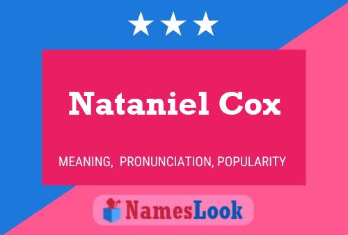 Pôster do nome Nataniel Cox