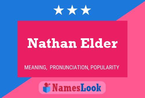 Pôster do nome Nathan Elder