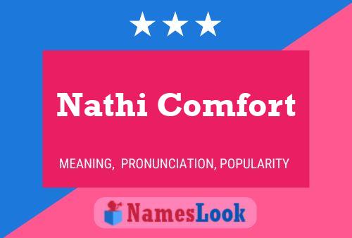 Pôster do nome Nathi Comfort