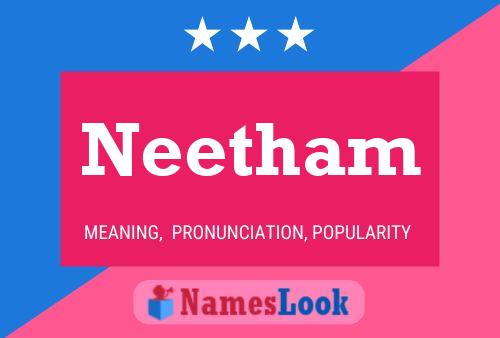 Pôster do nome Neetham