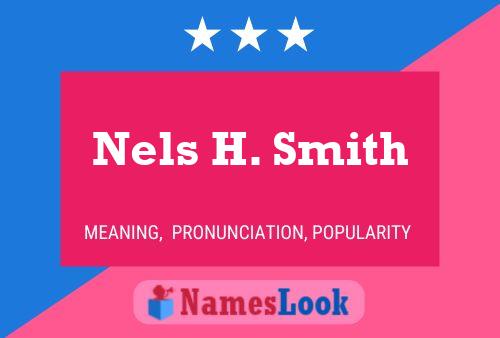 Pôster do nome Nels H. Smith