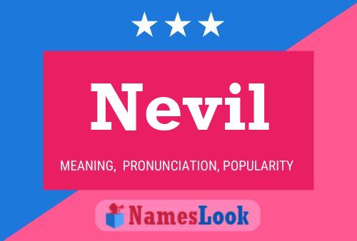 Pôster do nome Nevil