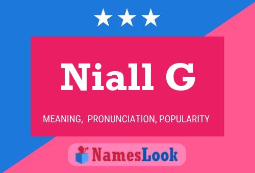 Pôster do nome Niall G