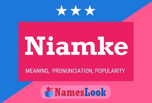 Pôster do nome Niamke