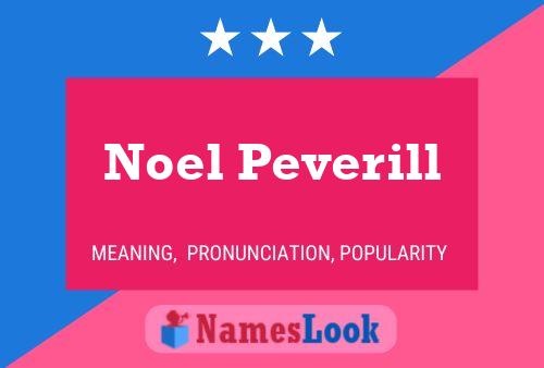 Pôster do nome Noel Peverill