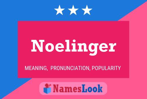 Pôster do nome Noelinger