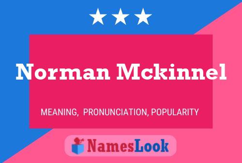 Pôster do nome Norman Mckinnel