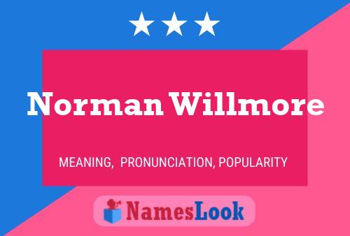 Pôster do nome Norman Willmore