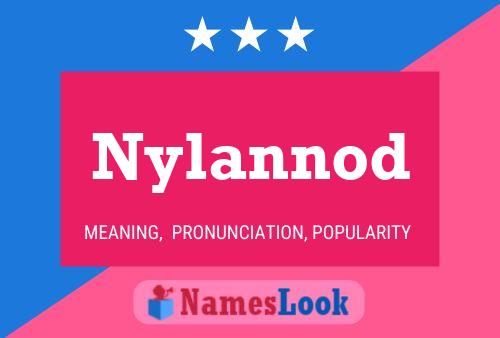 Pôster do nome Nylannod