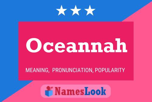 Pôster do nome Oceannah