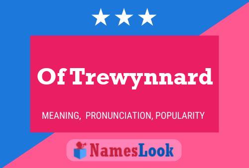 Pôster do nome Of Trewynnard