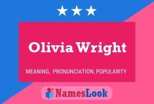 Pôster do nome Olivia Wright