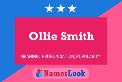 Pôster do nome Ollie Smith