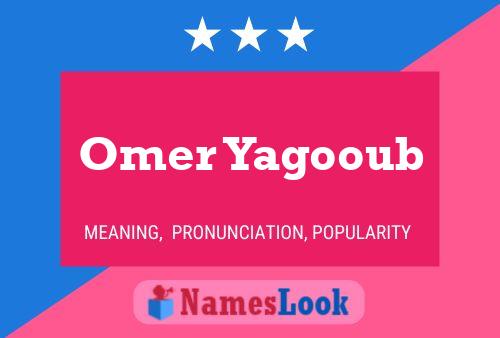 Pôster do nome Omer Yagooub