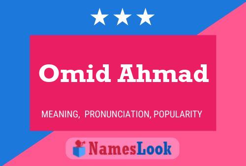 Pôster do nome Omid Ahmad