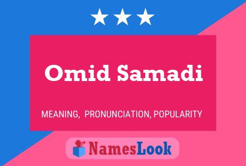 Pôster do nome Omid Samadi