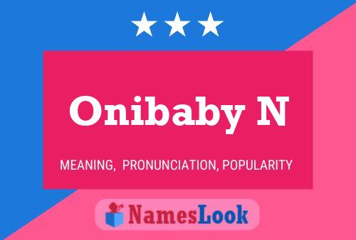 Pôster do nome Onibaby N