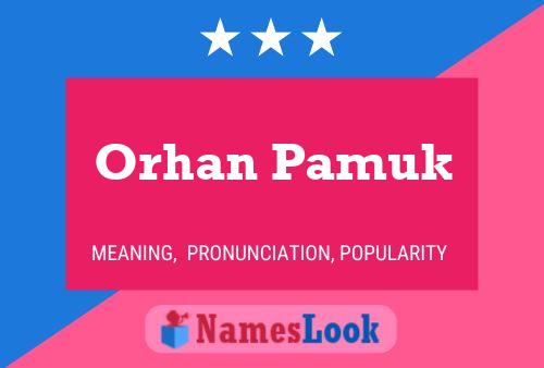 Pôster do nome Orhan Pamuk