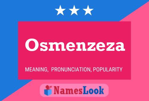 Pôster do nome Osmenzeza