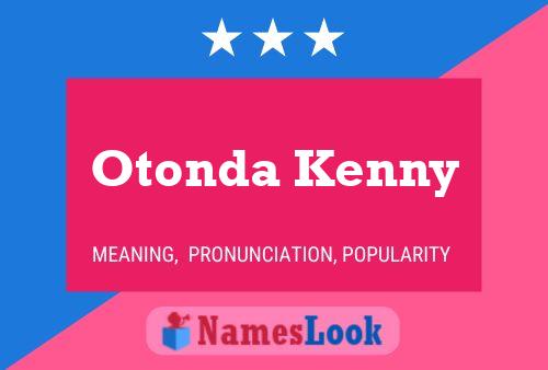 Pôster do nome Otonda Kenny