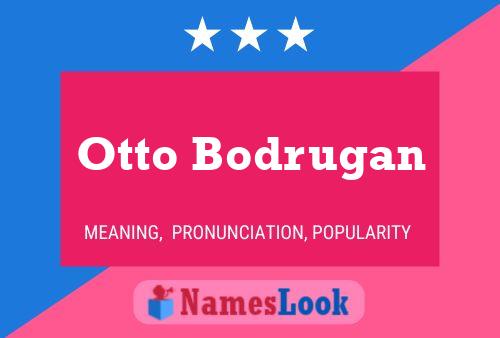 Pôster do nome Otto Bodrugan