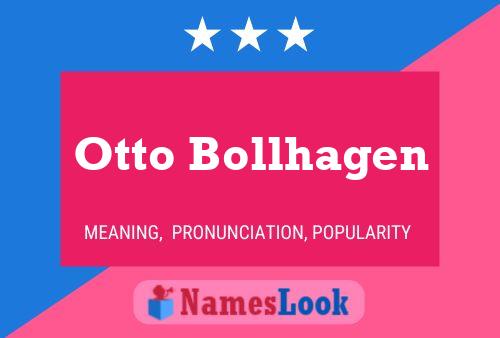 Pôster do nome Otto Bollhagen