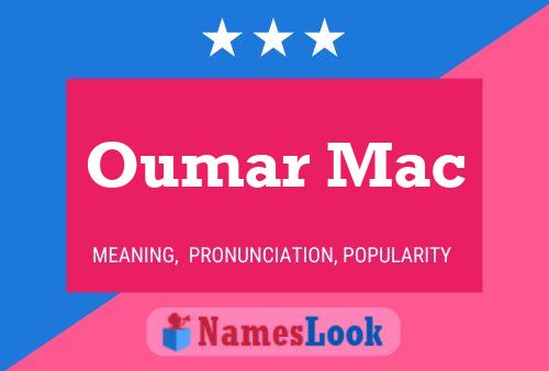 Pôster do nome Oumar Mac