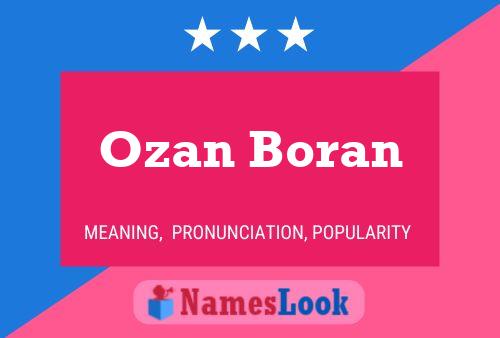 Pôster do nome Ozan Boran