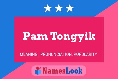 Pôster do nome Pam Tongyik