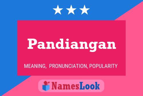 Pôster do nome Pandiangan