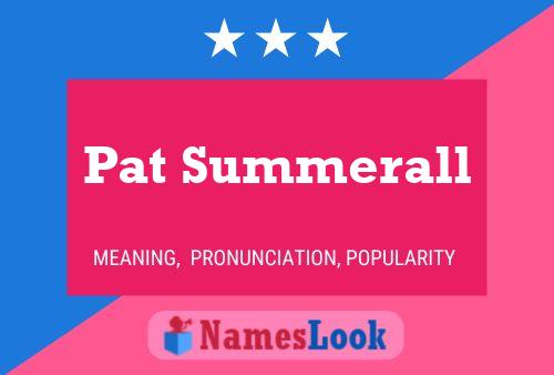 Pôster do nome Pat Summerall