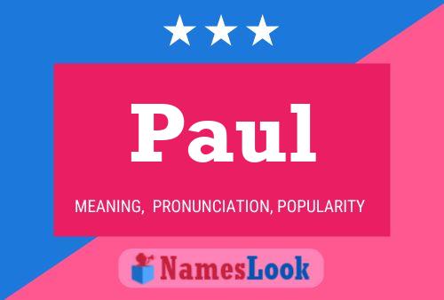 Pôster do nome Paul