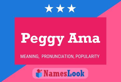 Pôster do nome Peggy Ama