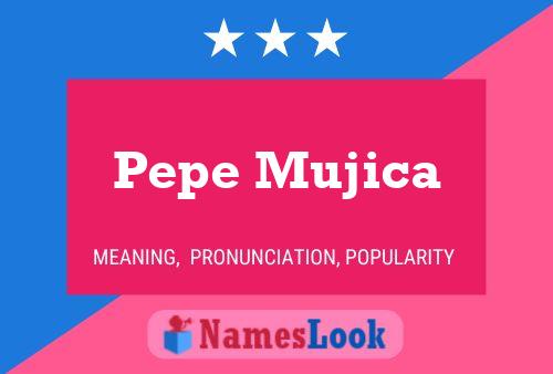 Pôster do nome Pepe Mujica