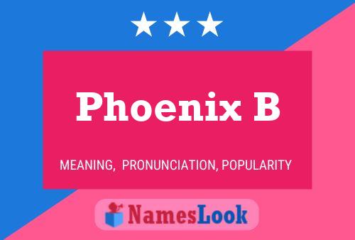 Pôster do nome Phoenix B