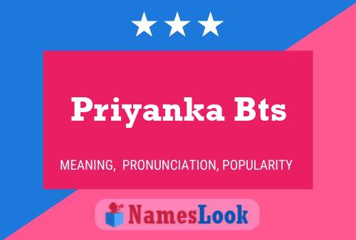 Pôster do nome Priyanka Bts