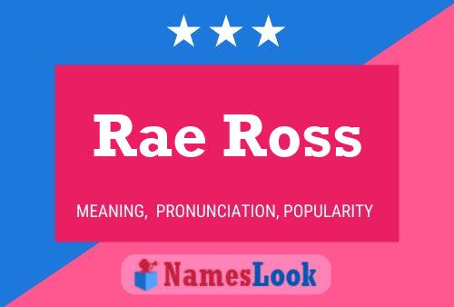 Pôster do nome Rae Ross