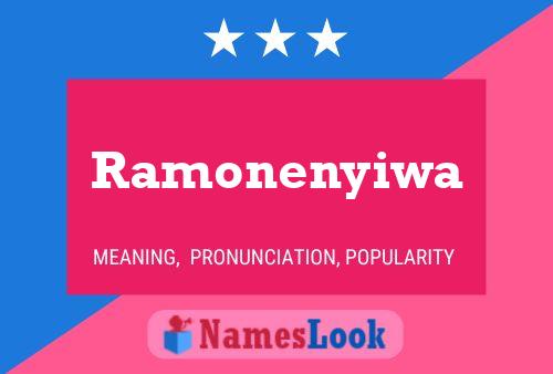 Pôster do nome Ramonenyiwa