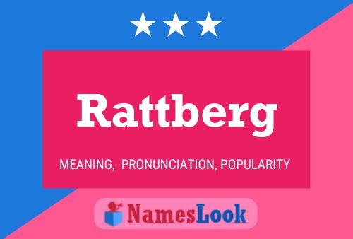 Pôster do nome Rattberg