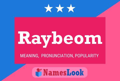 Pôster do nome Raybeom