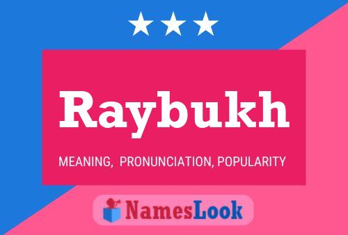 Pôster do nome Raybukh