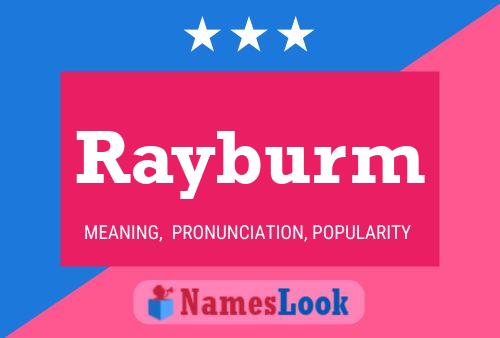 Pôster do nome Rayburm